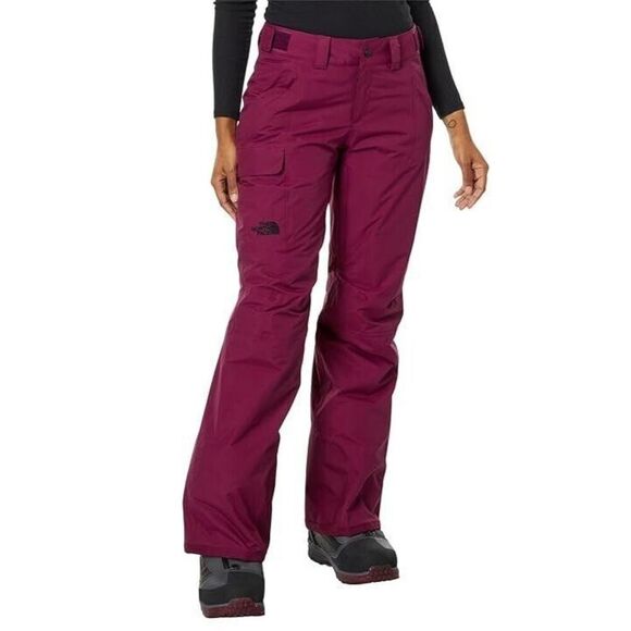 The North Face NF0A5ACYI0H Women's Sz 2XL Maroon Freedom Insulated Pants - Picture 14 of 15
